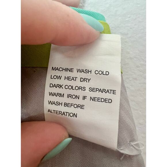 Men's Louis Raphael Plaid Golf Shorts Size 36 Waist Casual Flat Front - Picture 9 of 10